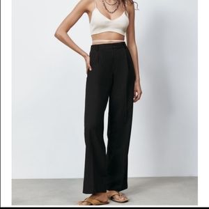 Zara Black Trousers, Size S, NWT